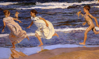 호아킨 소로야의 <해변을 따라 달리기>, 
햇빛만큼이나 찬란한 아이들 썸네일